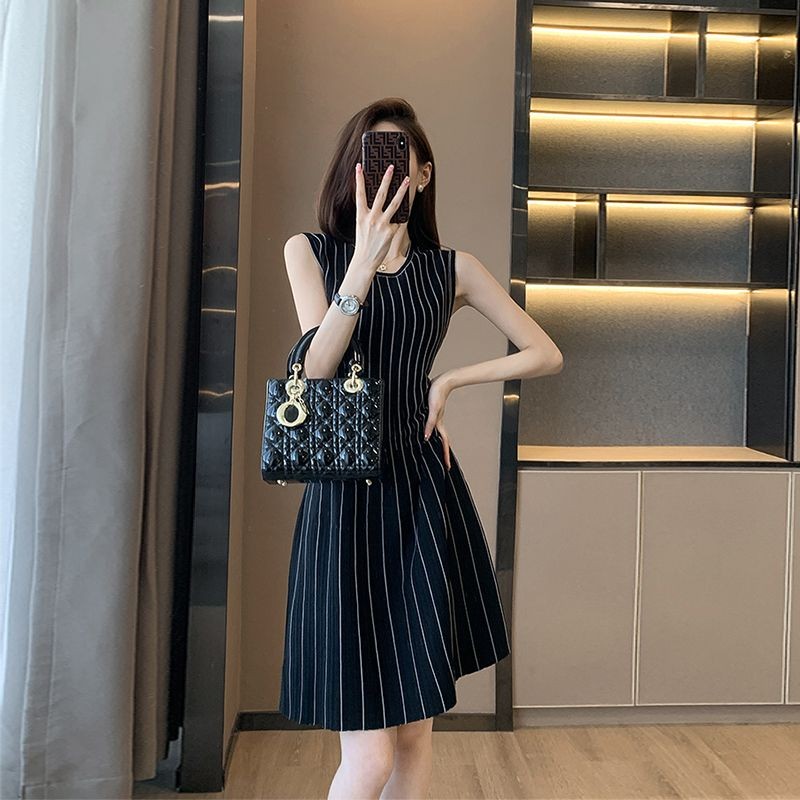 Gaya Korea Wanita Tinggi-End Sederhana Elegan/Dres/Rok Pendek