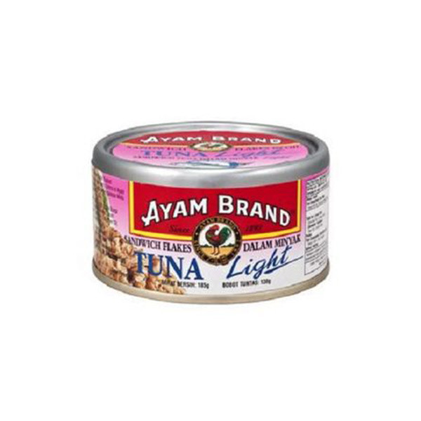 

AYAM BRAND SANDWCH TUNA FLAKES IN 185/150 GR