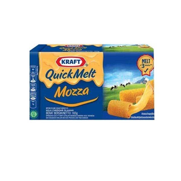 

KRAFT CHESSE QUICK MELT 165 GR - KEJU