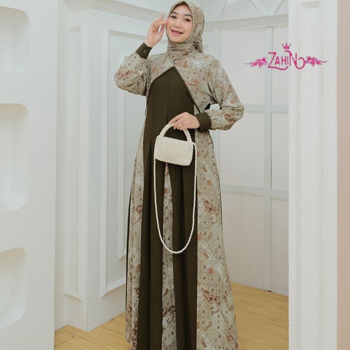 Sale Gamis Nabile Set Hijab Ori By Zahin