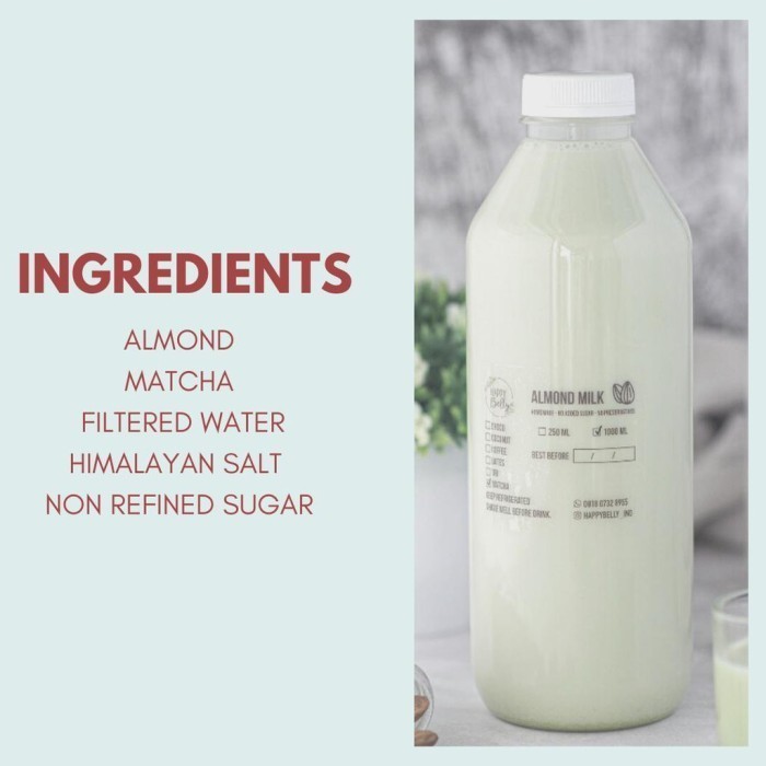 

TERLARIS TERLARIS TERLARIS MATCHA ALMOND MILK - UK 1 LITER MURAH!!! MURAH MURAH MURAH