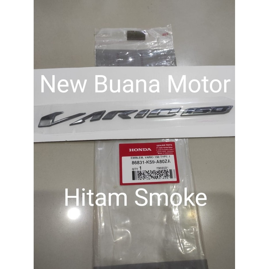 Emblem Vario 150 86831K59A80Za Barang Langka