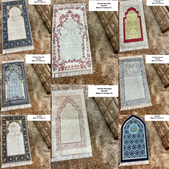 Sajadah Turki 55X105 Import Lembut Mewah Elegan Anggun Part 2
