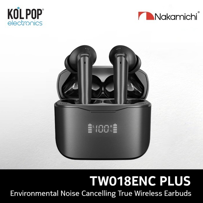 Nakamichi Tw018Enc Plus True Wireless Earbuds Bluetooth Earphone Tws