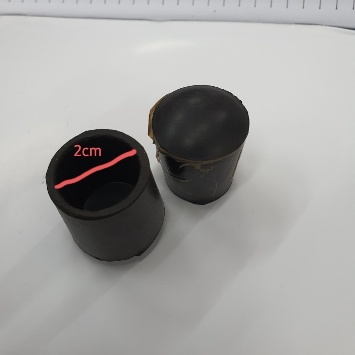 ] karet meja / karet kaki meja / pelindung kaki meja diameter 2cm