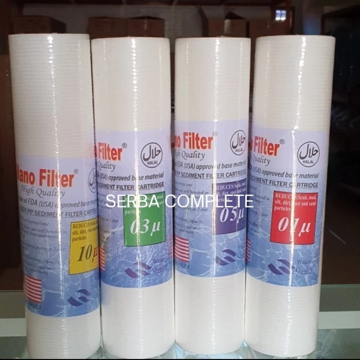 *#*#*#*#] Filter Air Catridge Saringan Air PDAM Sumur 10" Nanotec