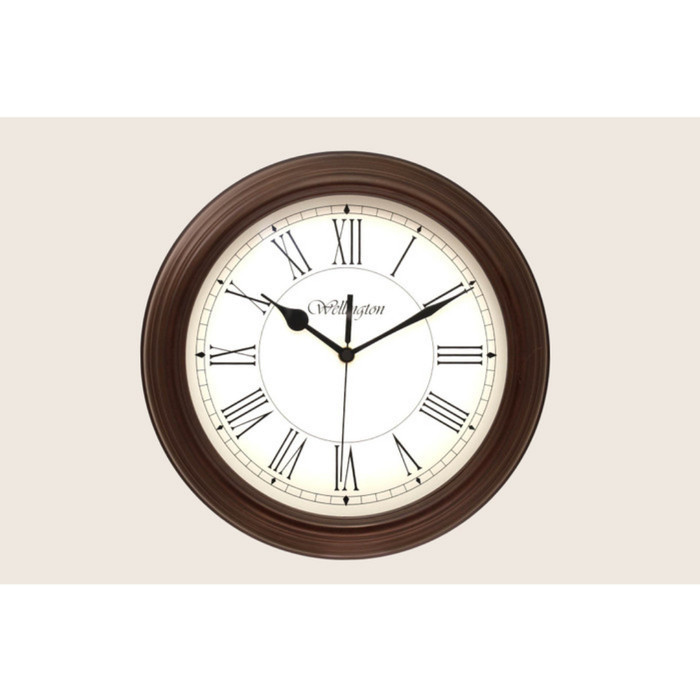 Jam Dinding Wellington 602295 Original Kayu Seiko Bestseller