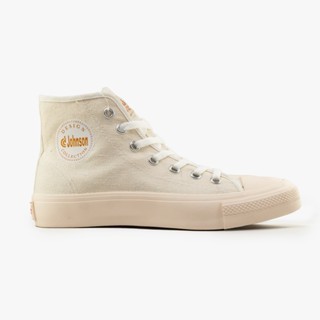 Sepatu Sneakers Johnson - Basic Highcut (Hc) Milky