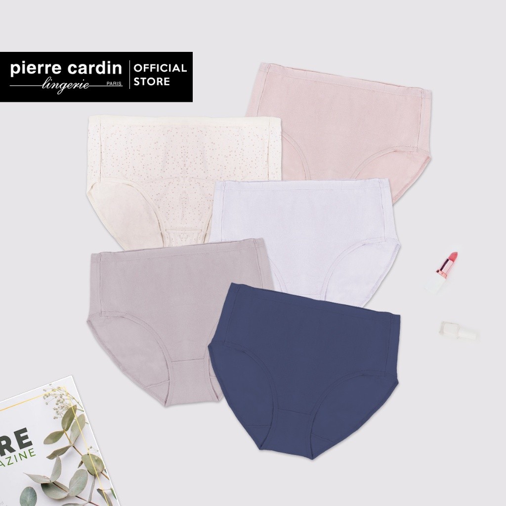 Pierre Cardin Panty Pack Pinggang Tinggi Dotty Delights Katun Nyaman 505-7430MIX |zjeoxPQn|