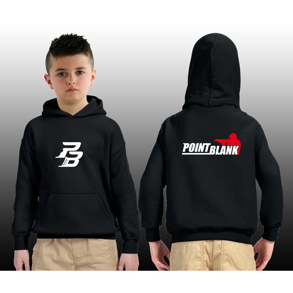 JAKET HOODIE ANAK POINT BLANK JAKET GAMER ANAK-ANAK