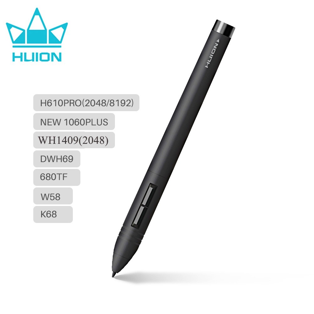 Huion P80 Pen80 Rechargeable Digital Pen Stylus untuk Tablet Gambar Grafik Profesional 420 H420 New1
