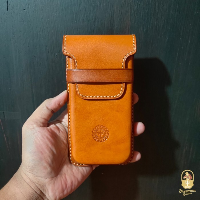 

Sale Fountain Pen Case, Pen Leather, Tempat Pulpen Pensil Kulit Nabati Asli