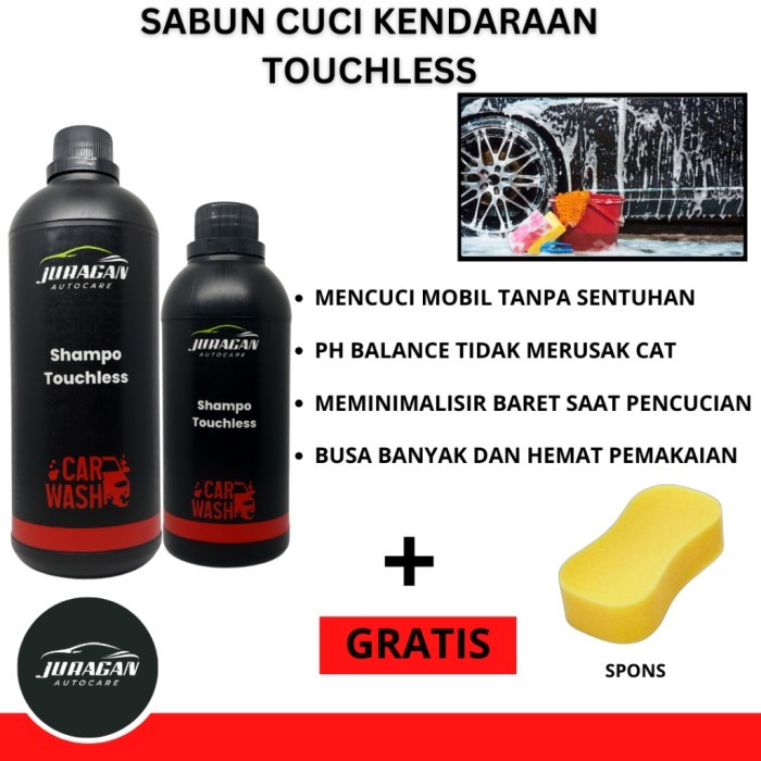 TERLARIS TERLARIS SHAMPO TOUCHLESS TANPA SENTUH - SABUN CUCI MOBIL MOTOR TANPA SENTUH JURAGAN