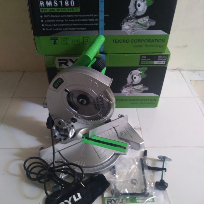 Produk Terbaik] miter saw 7" Ryu