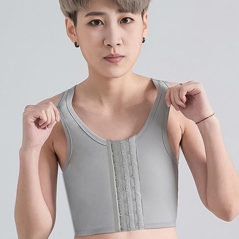 

Sale Breast Binder Perata Dada/Chest Binder Model Kancing Tengah Premium