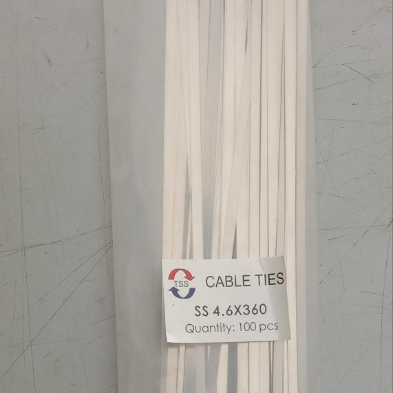 

Sale Kabel Ties Stainless Steel Ss360 4.6Mmx360 Fort 4,6Mm X 360 Cable Ties