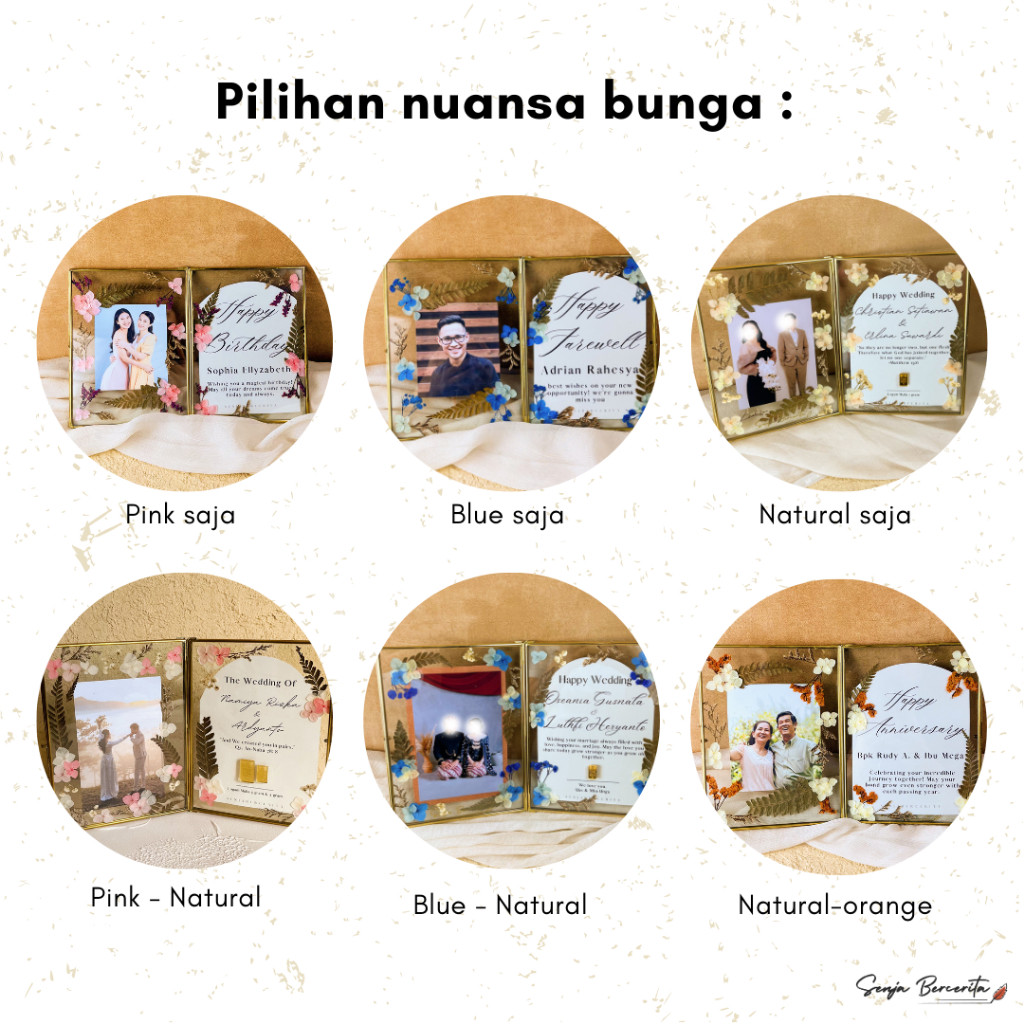 Mula Edition/Bingkai Foto Kado Pernikahan dengan Logam Mulia/Kado Pernikahan Sahabat/KADO ULTAH