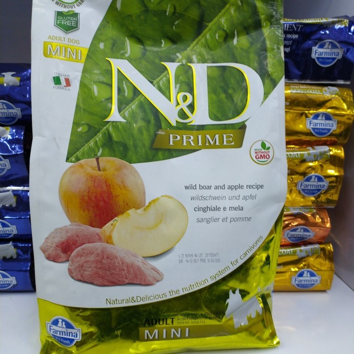 

Farmina N&D adut mini board prime grainfree 2,5kg