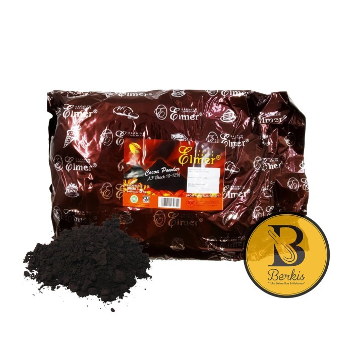 

Elmer African Black Cocoa Powder 500 Gr[Repack]FAT 10-12% CokelatBubuk