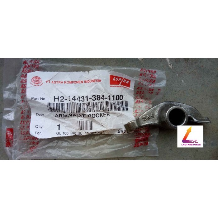 H2-14431-384-1100 Aspira Pelatuk Klep Gl 100 Cb 100 Barang Langka