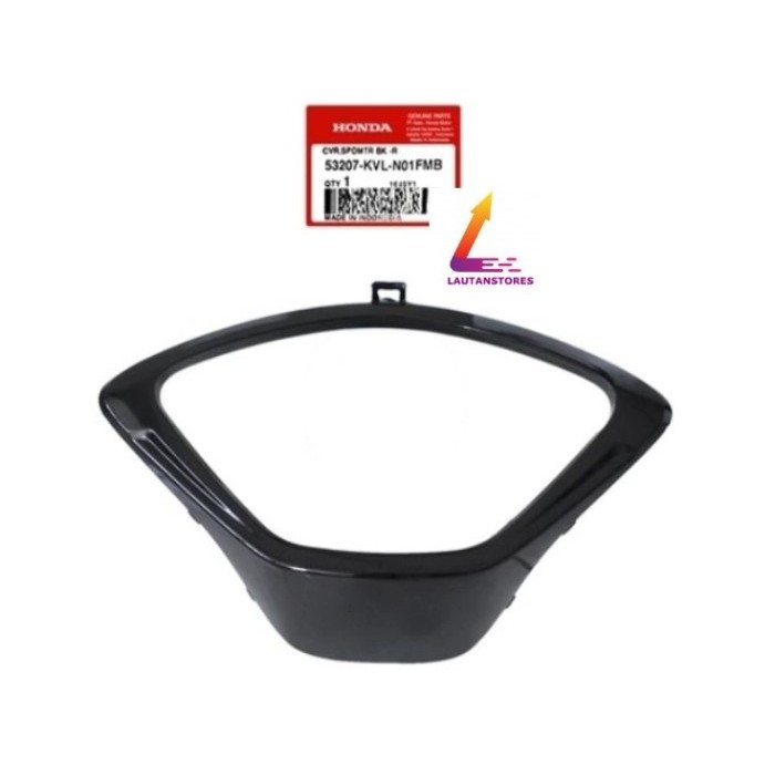 53207-Kvl-N01Fmb Cover List Spedo Meter Supra X 125 Lama Batman Hitam Barang Langka