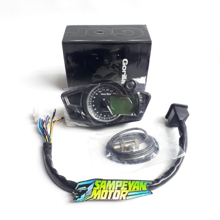 Spido Speedometer Spidometer Digital Koso Rx1N Rx 1N Rx-01 Rx1 Gorilla Barang Langka