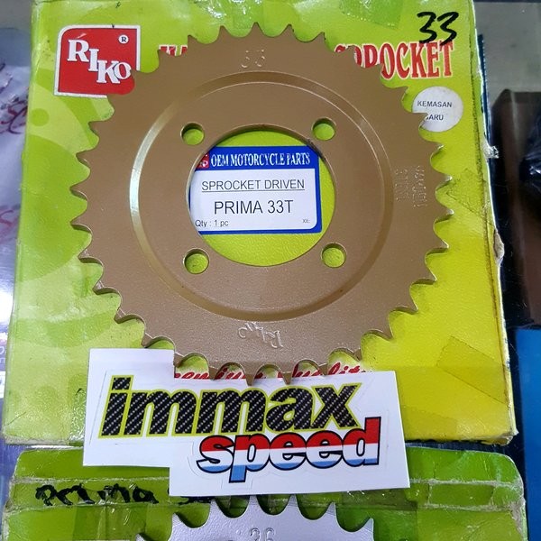 Sprocket Supra X 125 Karisma Supra Fit New Blade Revo Absolute 110 Mata 428 35T 36T 38T 40T Gir Gear