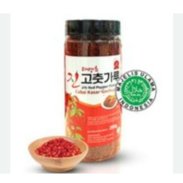 

Terbaru!! Red Pepper Flake/ Ghocugaru Halus/Cabe Bubuk Halus 200Gr Packing Aman
