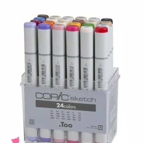 

PROMO! COPIC SKETCH MARKER 24 COLOURS BASIC ORIGINAL