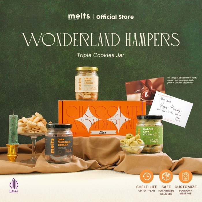 

Melts Chocolate Wonderland Hampers Hadiah Gift Set Kado Parcel Harga Promo