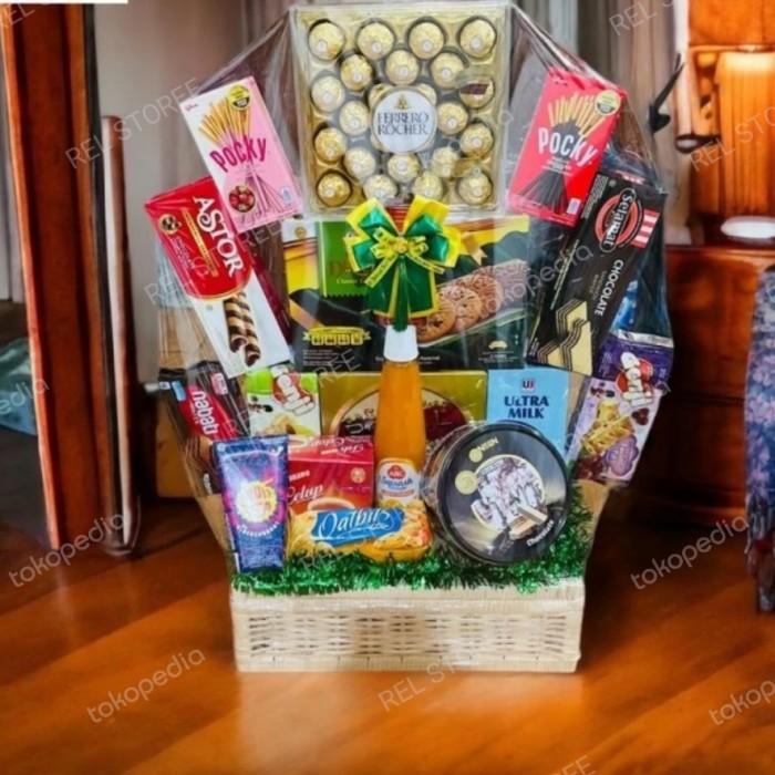 

Hampers Lebaran / Parcel Snack Jumbo Terbaru Best Seller