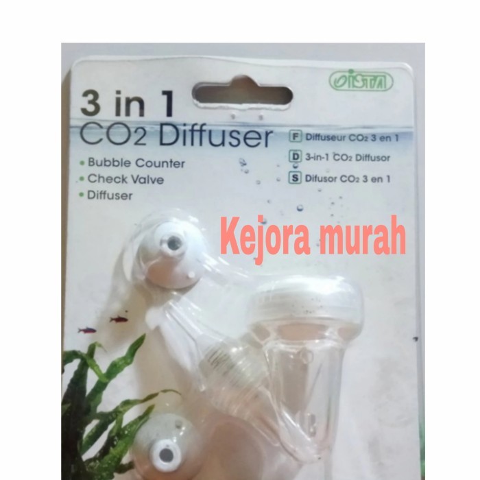 HOT PROMO CO2 DIFFUSER ISTA 3 IN 1 COMPACT V S AQUASCAPE TOOLS ISTA DIFUSER S WQL10