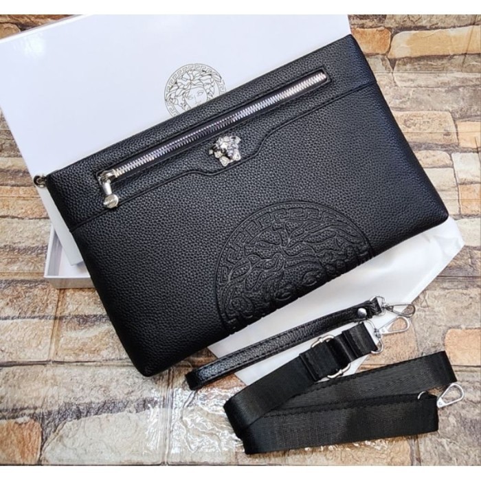 

TERLARIS HANDBAG TAD SELEMPANG/CLUTCH VRSACE KULIT PU FREE BOX PREMIUM QUALITY MURAH!!! MURAH