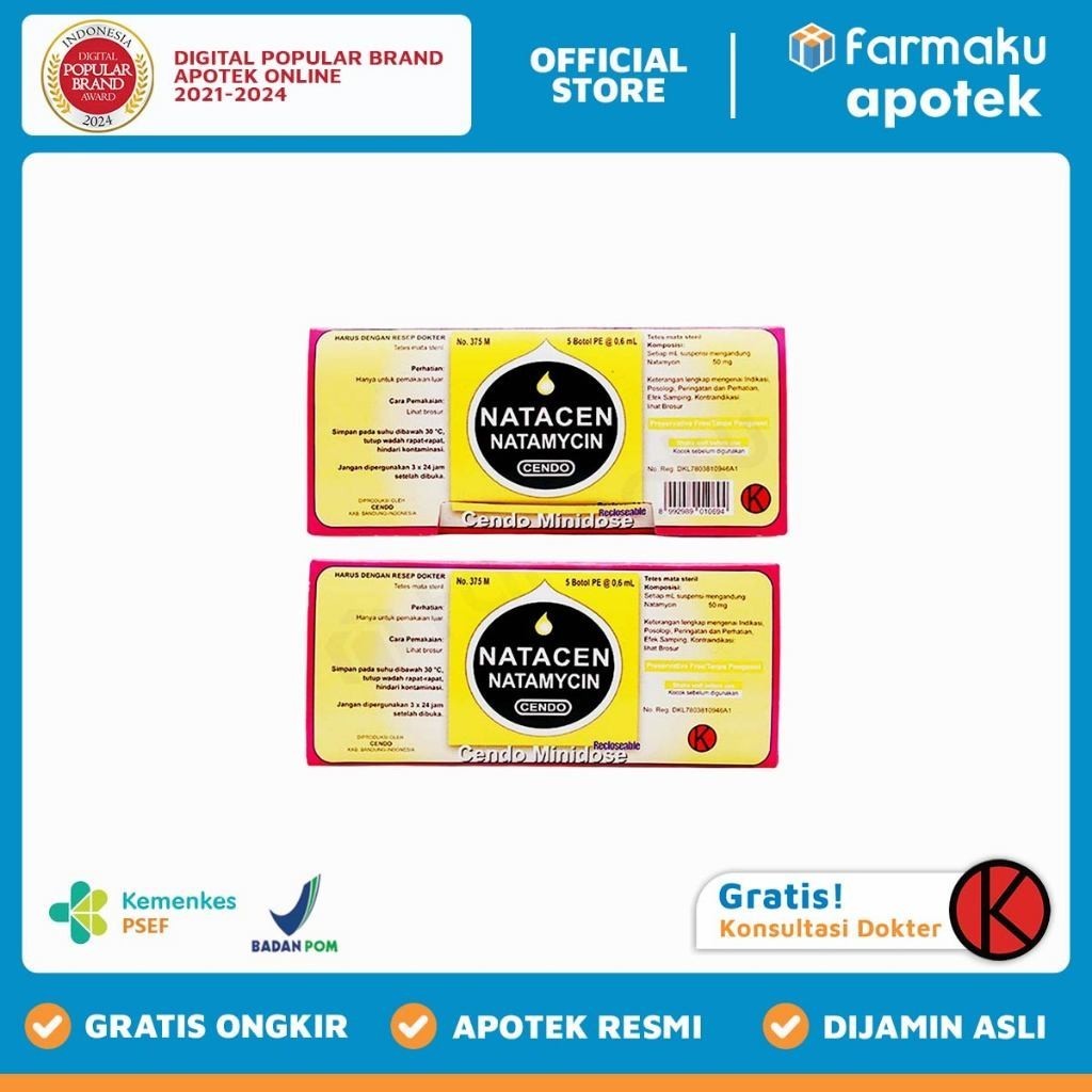 Cendo Natacen Strip 5 Minidose 0.6 ml - BIN