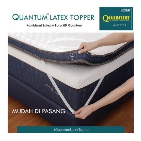 Quantum Latex Topper 8Cm Kasur In The Box