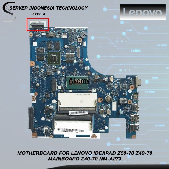 TERBARU MOTHERBOARD FOR LENOVO IDEAPAD Z50-70 Z40-70 MAINBOARD Z40-70 NM-A273