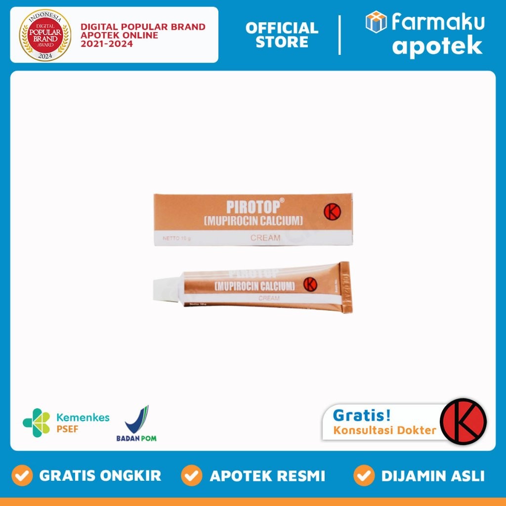 Pirotop Cream 10 gr Tube
  - TMG