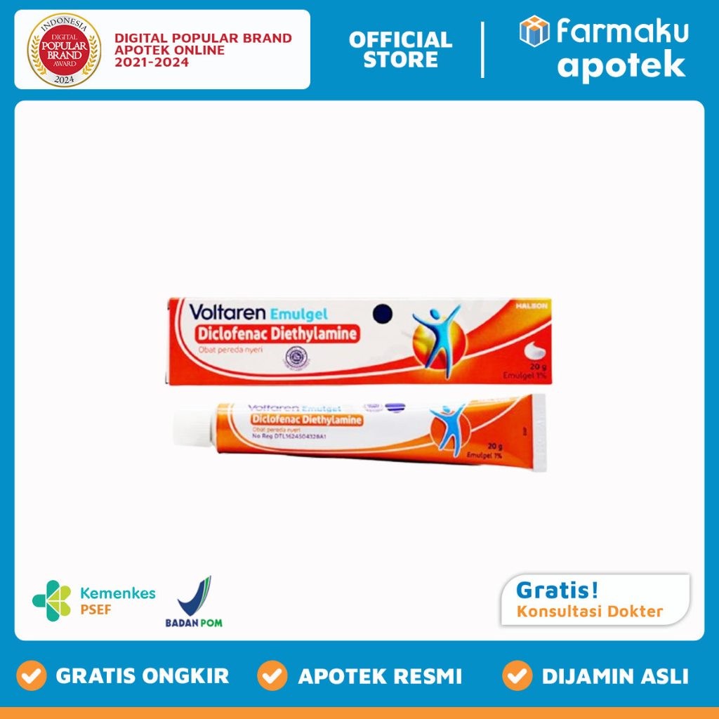 Voltaren Gel 20 gr - TMG