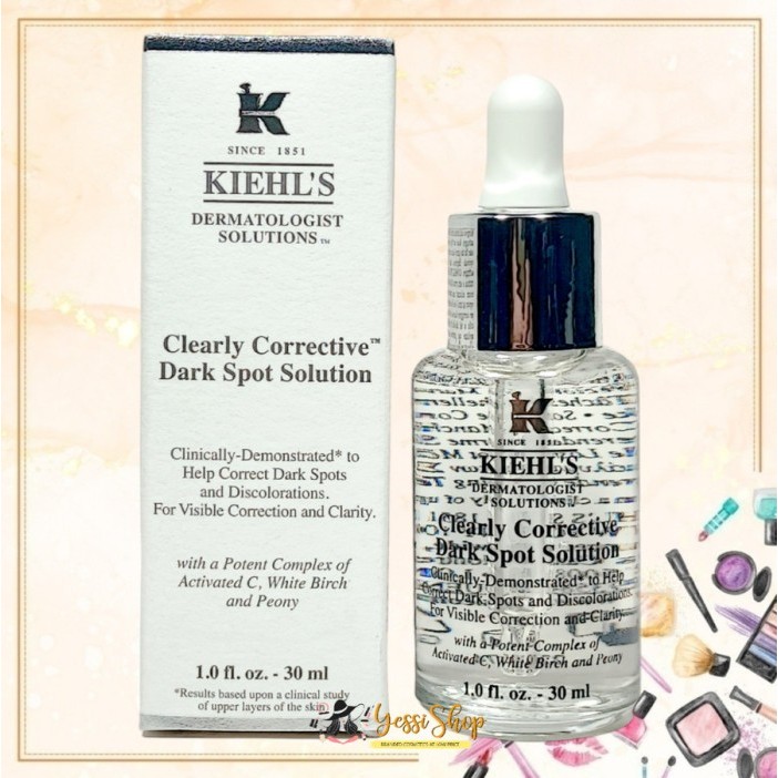 KIEHLS CLEARLY CORRECTIVE DARK SPOT SOLUTION 30ML / 15Ml / 4ML