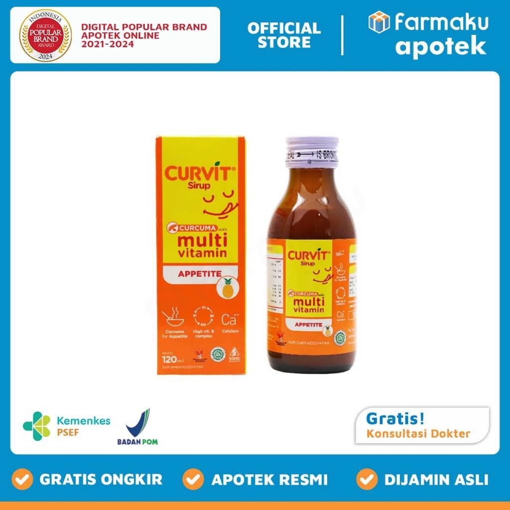 

Curvit Syrup 120 ml - BYM