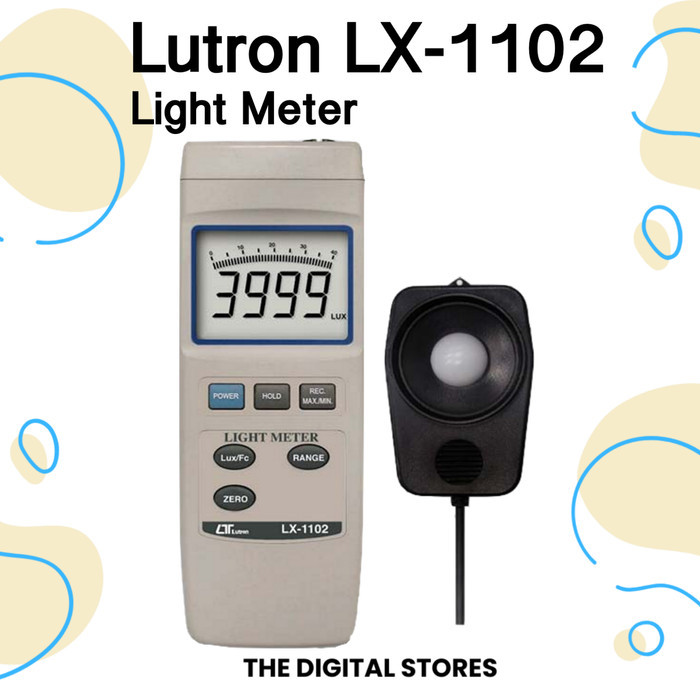 TERBARU Lutron LX-1102 - Light / Lux Meter LX-105 LX-107