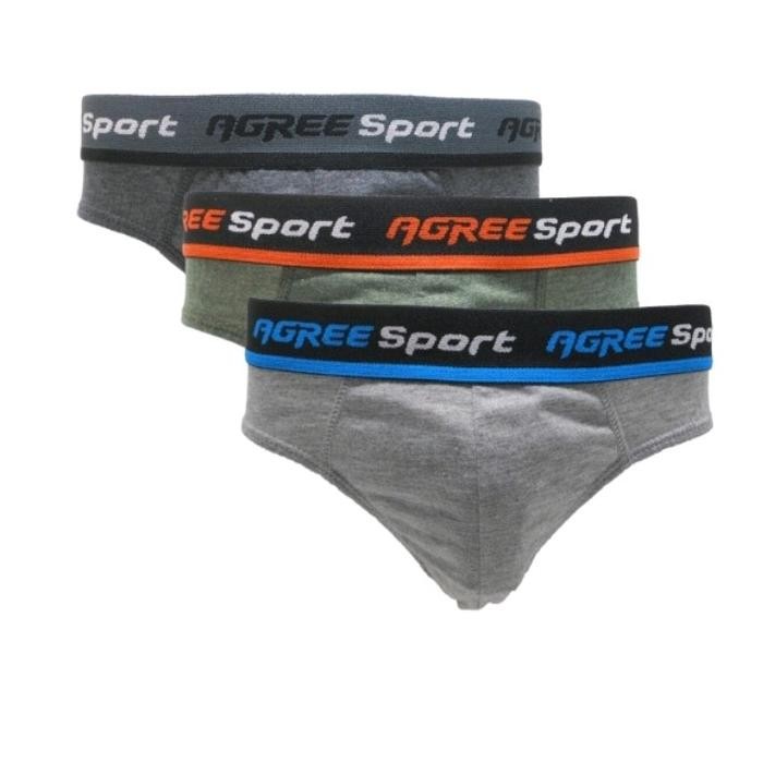 Promo [[ 3Pcs ]] Sempak Celana Dalam Pria Crocodile Box Putih Berkaret Boxer M,L,Xl Katun Dewasa