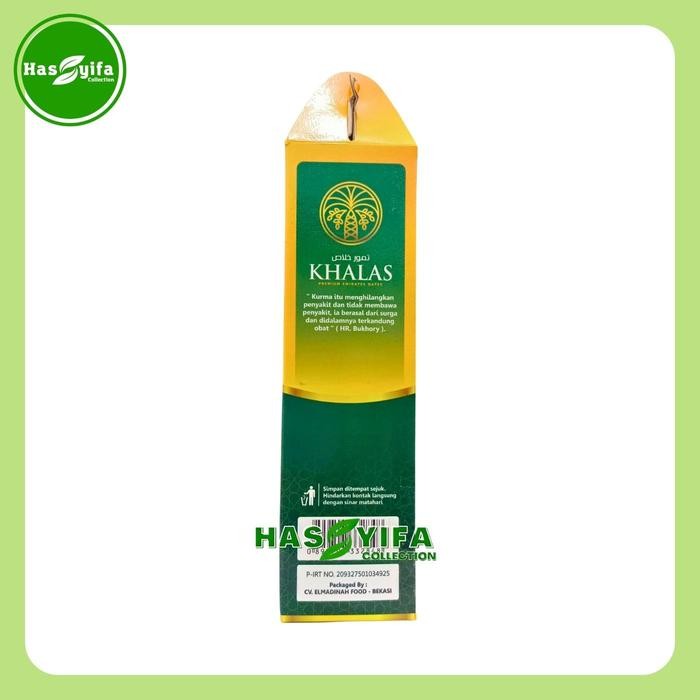 

Kurma Khalas Premium Emirates Dates El Madinah Food 1000Gr