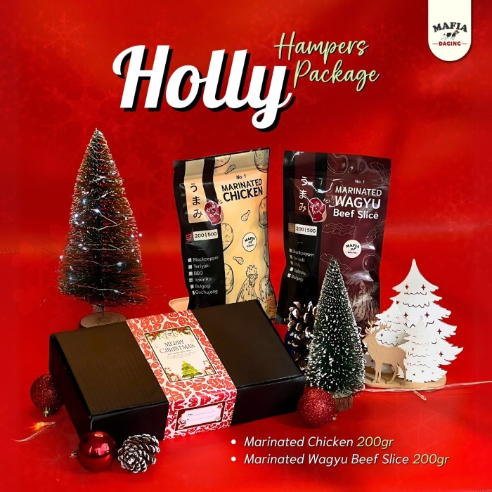 

Mafia Daging Christmas Hampers Meat - Holly