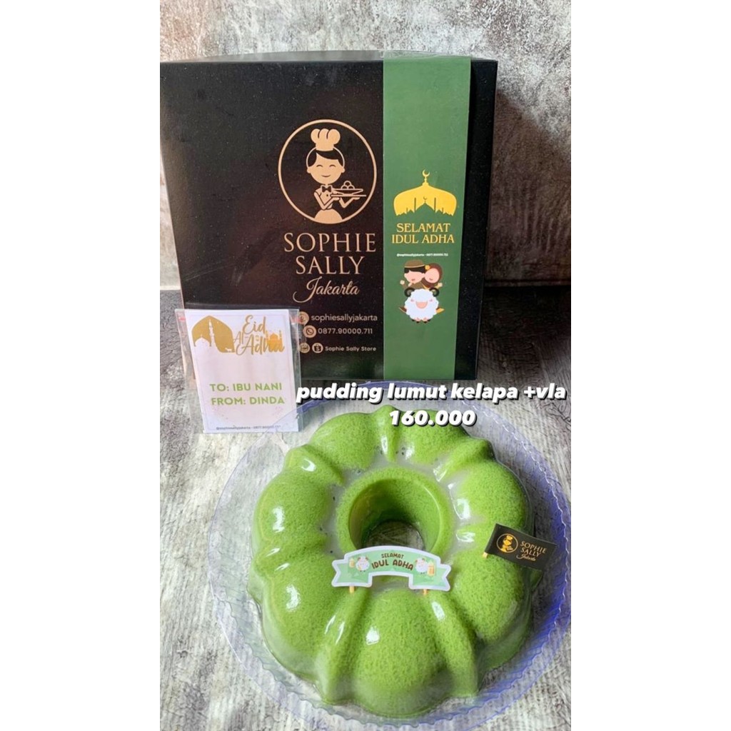 

Hampers Pudding Lumut Kelapa - Paket Idul Adha Edition - Ready