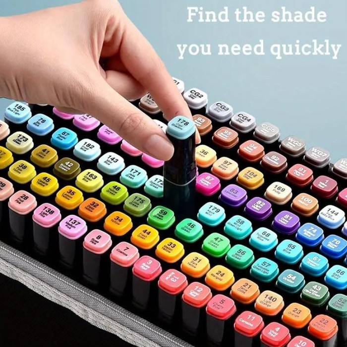 

Spidol Stabilo Touch Toddi 120 80 Warna Dual Side Fine Art Brush Pen