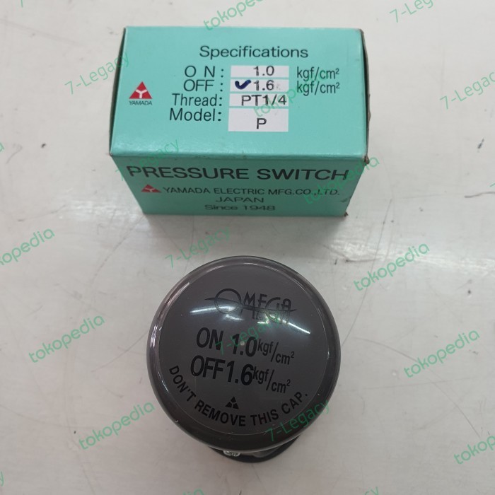 +++++] Sanyo Otomatis Pompa Air Pressure Switch Yamada Drat 1/4