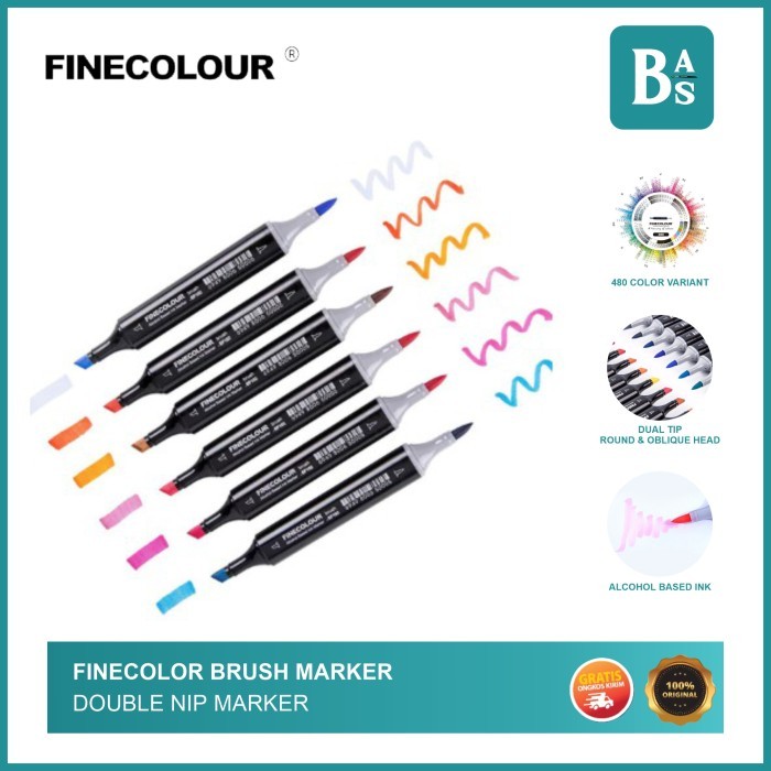 

PROMO! Finecolor Brush Pen Marker - (Part 17/18)