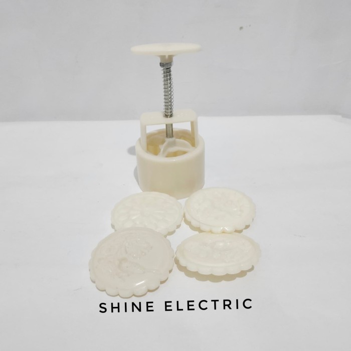 CETAKAN KUE BULAN 150GR MOONCAKE 150 GRAM MOON CAKE 150GRAM BUNGA PEAR