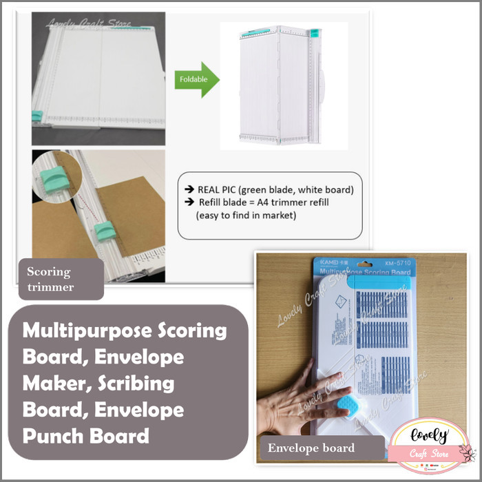 

PROMO! Score/Scoring Board Pemberi Lipatan scrapbooking 20cm #OCT023